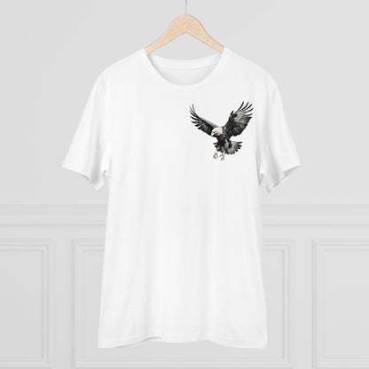 100% Organic Cotton T-shirt - Realistic Design - Eagle - Unisex