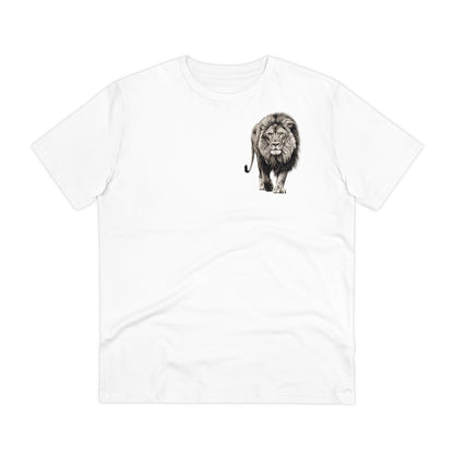 100% Organic Cotton T-shirt - Realistic Design - Lion - Unisex