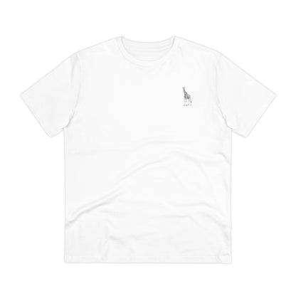 100% Organic Cotton T-shirt - Realistic Design - Giraffe - Unisex