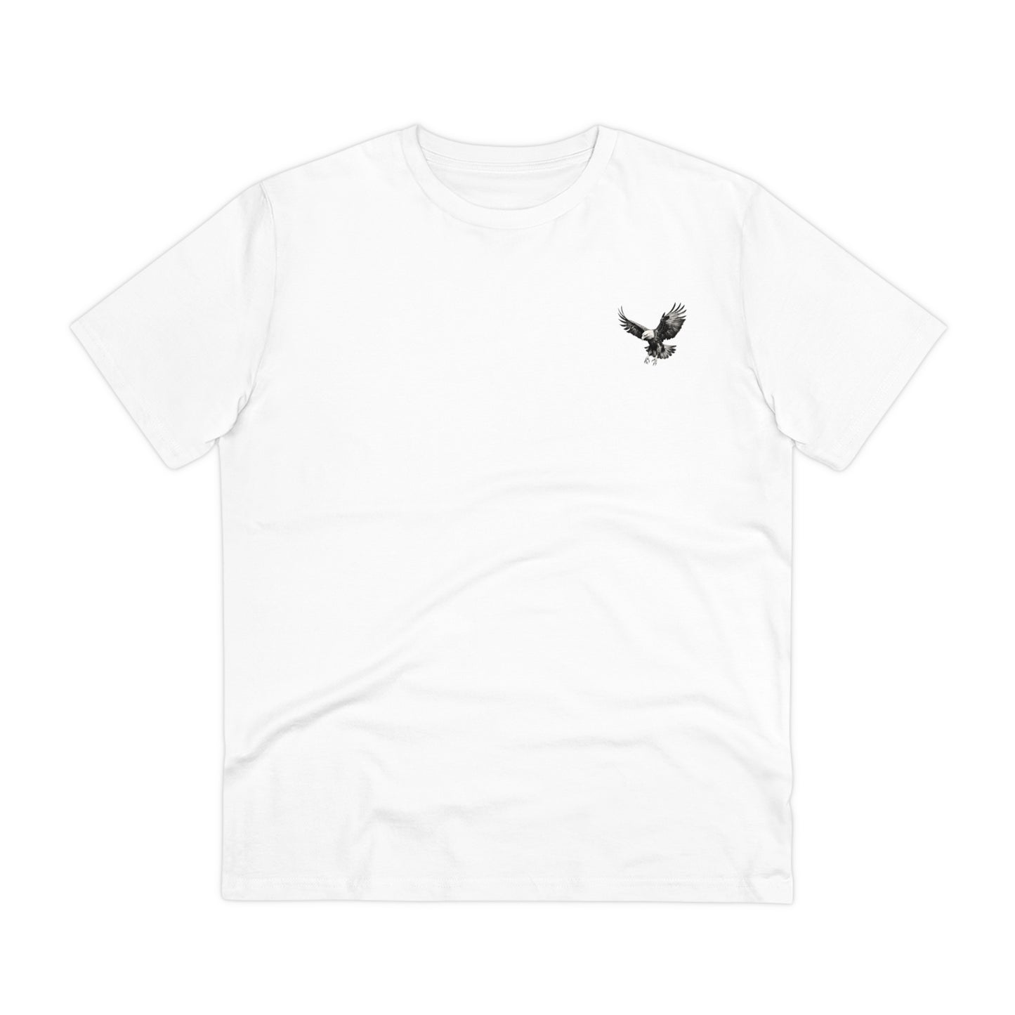 100% Organic Cotton T-shirt - Realistic Design - Eagle - Unisex