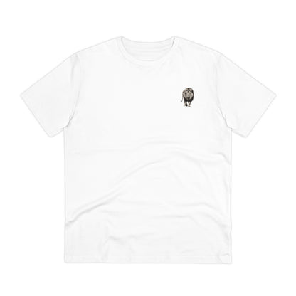 100% Organic Cotton T-shirt - Realistic Design - Lion - Unisex