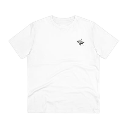 100% Organic Cotton T-shirt - Realistic Design - Shark - Unisex